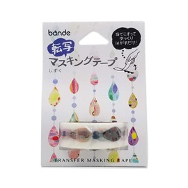 Glass Drops - Bande 和紙テープ 転写マスキングテープ スクラップブック ジャーナル クラフト DIY用