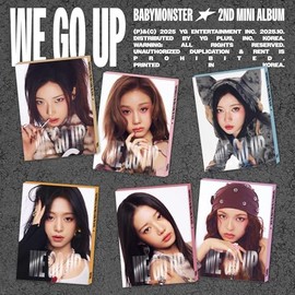 BABYMONSTER 2nd MINI ALBUM [WE GO UP] PATTERN Ver. （韓国盤）【正規輸入盤】