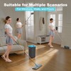 JOYMOOP Mop and Bucket Set with Wringer, with 3 Reusable