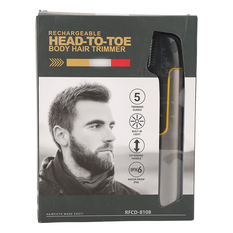 Body Hair Trimmer Electric Body Groomer Battery Powered Hair Cutting