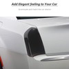 Hoolcar Tail Light Lamp Cover Guard Trim Bezel Frame Decor