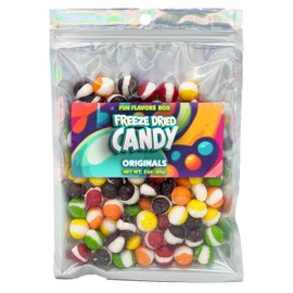 Fun Flavors Box Freeze Dried Candy Giggles Crispy Treats 3 oz