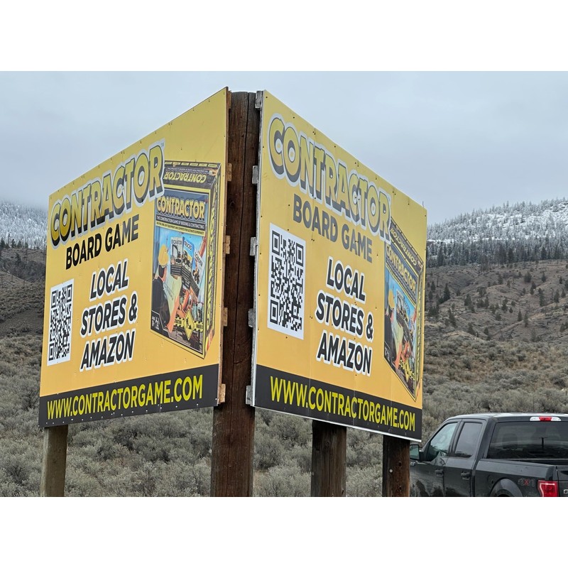 Contractor Board Game, Construction Theme