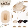 Hercicy 12 Pcs Kids Cowboy Hat Cowgirl Western Hat for