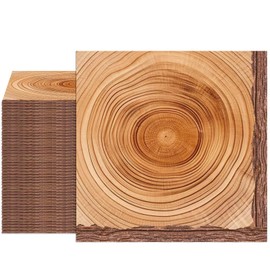 40PCS Camping Wood Grain Slice Napkins 2Ply Brown Wood Grain Napkins Disposable Vintage Farmhouse Paper Napkins for Western Barn Birthday Wedding Lumberjack Dinner Camping Party Decorations
