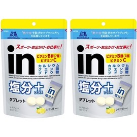 Morinaga Seika In Tablet Salt Plus 2.8 oz (80 g) x 2 Bags