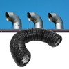 Flexible Vent Ducting 1m Thermal Low Noise Ventilation Hose for