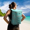 VKKZAAW Cooler Backpack,36Cans Backpack Cooler Insulated Leak Proof Waterproof Soft