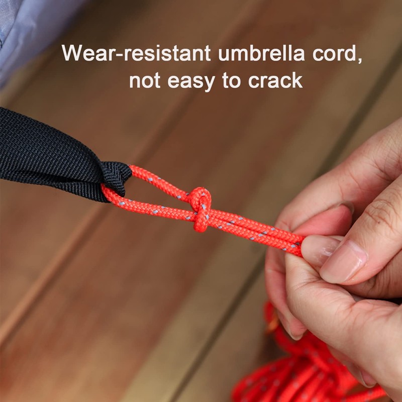 Smithok 8 Pack 4mm Guy Lines Ultralight Tent Cords with