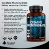 Creatine Monohydrate Tablets 3000mg - 180 Creatine Tablets - Exercise