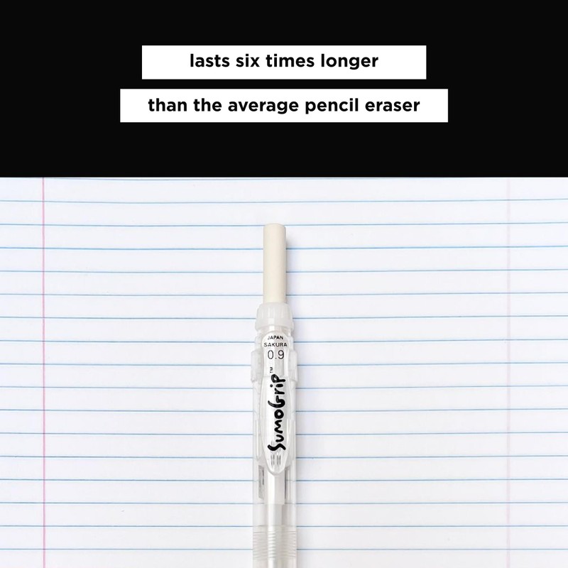 Sakura SumoGrip Mechanical Pencil Eraser Refill - Eraser Refills for