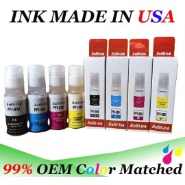 For Canon PFI-050 PFI050 Ink Set Tank Refill Bottle Pigment Ink for Canon iPF-020 TC-20M
