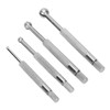 4Pcs Bore Gauge Telescopic BallType with Diamond NonSlip Handle Measuring