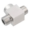 Yoebor Stainless Steel 304 Pipe Fitting Female Branch Tee, 1/4"