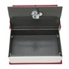 Book Safe Storage Box with Keys Stainless Steel Secret Hidden