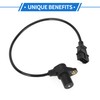 VekAuto 1 Pc Crankshaft Position Sensor for PEUGEOT 309 Hatchback