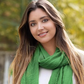 KARL LOVEN Women's Pashmina Scarf – 40 Different Colours, White