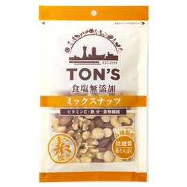 Toyo Nuts Salt Free Mixed Nuts, Large, 6.1 oz (175 g)