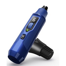 YABIFE 7-Speed Pet Nail Grinder with Light – Heavy Duty, Whisper Quiet Nail Trimmer for Dogs, Cats, Birds & Small Animals – Single-Handed Operation