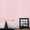 Fititem Pink Wallpaper Peel and Stick Crocodile Wallpaper 3D 78.7”×17.3”