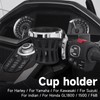 FWXEOZ Latest Upgrade Motorcycle Handlebar Drink Cup Holder Add Fixed