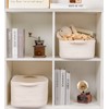 CubesLand Cute and Durable Small Cotton Rope Basket for Organizing,