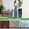 Somcthao Adjustable Height Planter Inserts for Large Pots, Tall Tapered