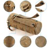 FRTKK Tactical MOLLE Water Bottle Pouch with Drawstring Open Top