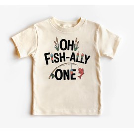 Oh Fish-Ally One Onesie, Baby Bodysuit, Baby Shirt, Toddler Sweatshirt - Vintage First Birthday Outfit