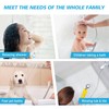 LCEVCGK Shower Head Combo Matte Black and Rose Gold, 8