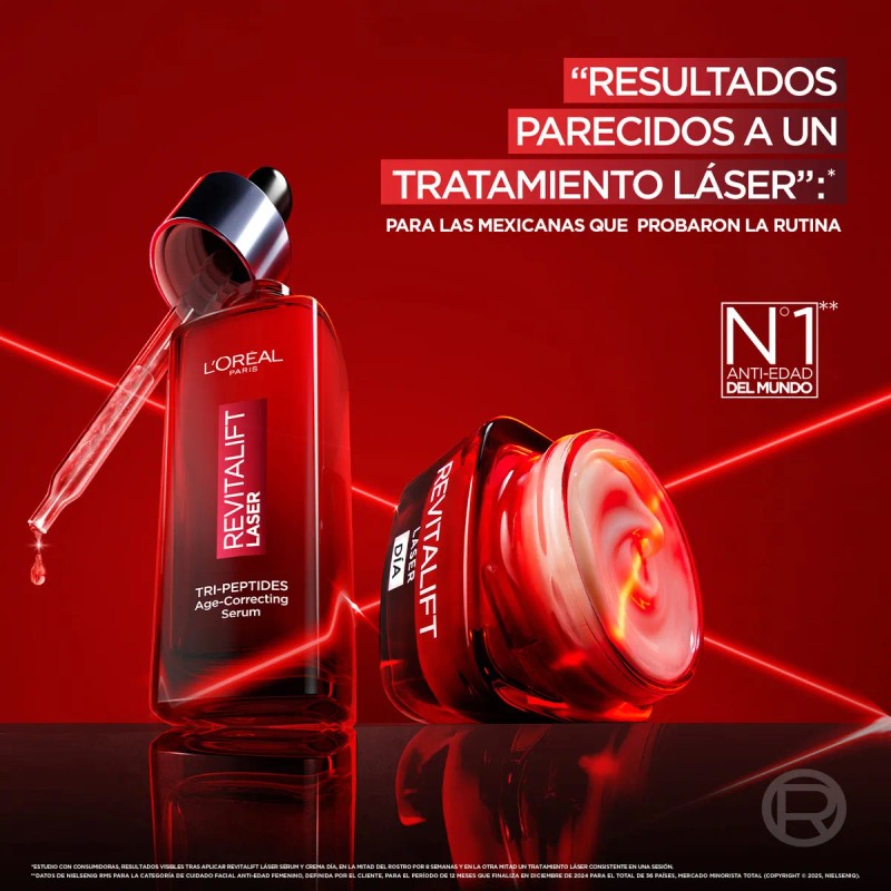 Oreal Paris Revitalift Laser Crema Día Triple Acción Anti Edad