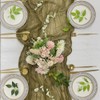 Cheesecloth Gauze Table Runner,Gauze Event Centerpiece Runner,Bridal Shower Runner,Rustic Wedding