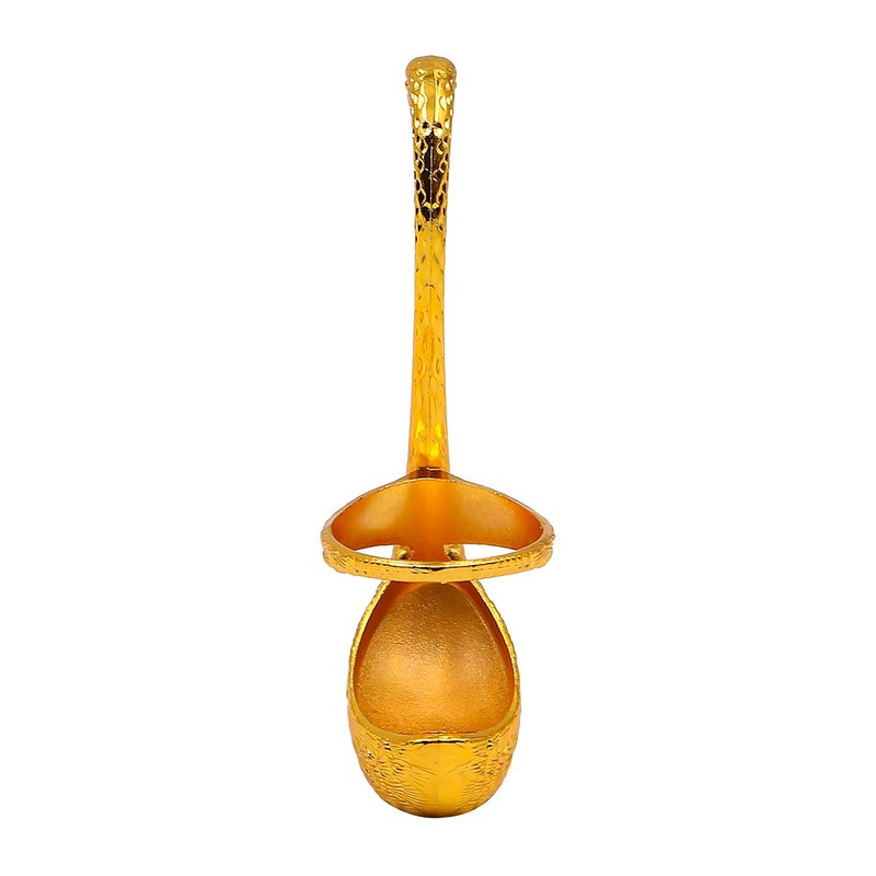 VOANZO Teaspoons Set of 6 with Tea Spoon Rest Gold