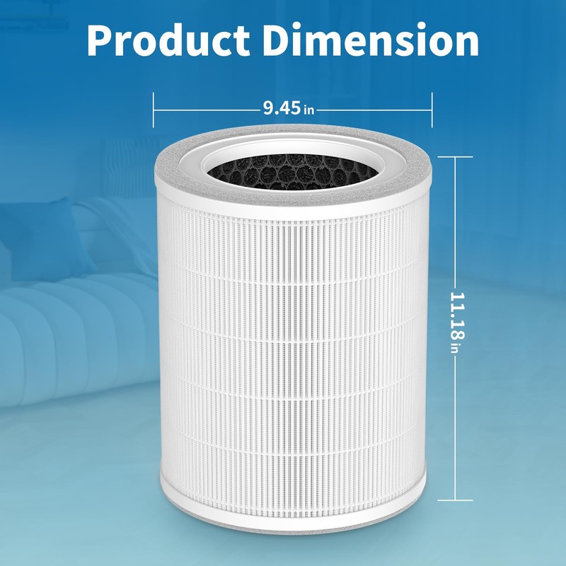 SAKEGDY TR-8200 Replacement Filter, Compatible with Dreamegg TR-8200 Large Room