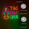Roouneon Tiki Bar Open Neon Sign for Wall Décor with
