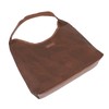 Shoulder Bag for Women Soft PU Leather Minimalistic Top Handle