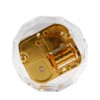 Acrylic Music Box Exquisite Beautiful DIY Clear Musical Box for