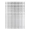 sourcing map 20pcs Extra Long Drill Bits, 0.8mm HSS Drill