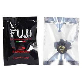 Longoni Fuji Pool Billiard CUE TIP - Black - Soft - 13 or 14 mm (14 mm)