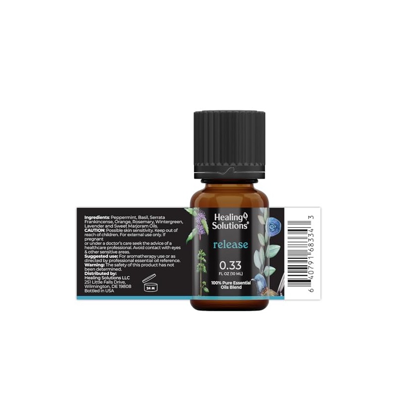 Healing Solutions Release Blend Essential Oil - 0.33 Fluid Ounces
