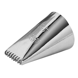 Decoration Tip Double Centipede 0.4 inches (11 mm) No. 48