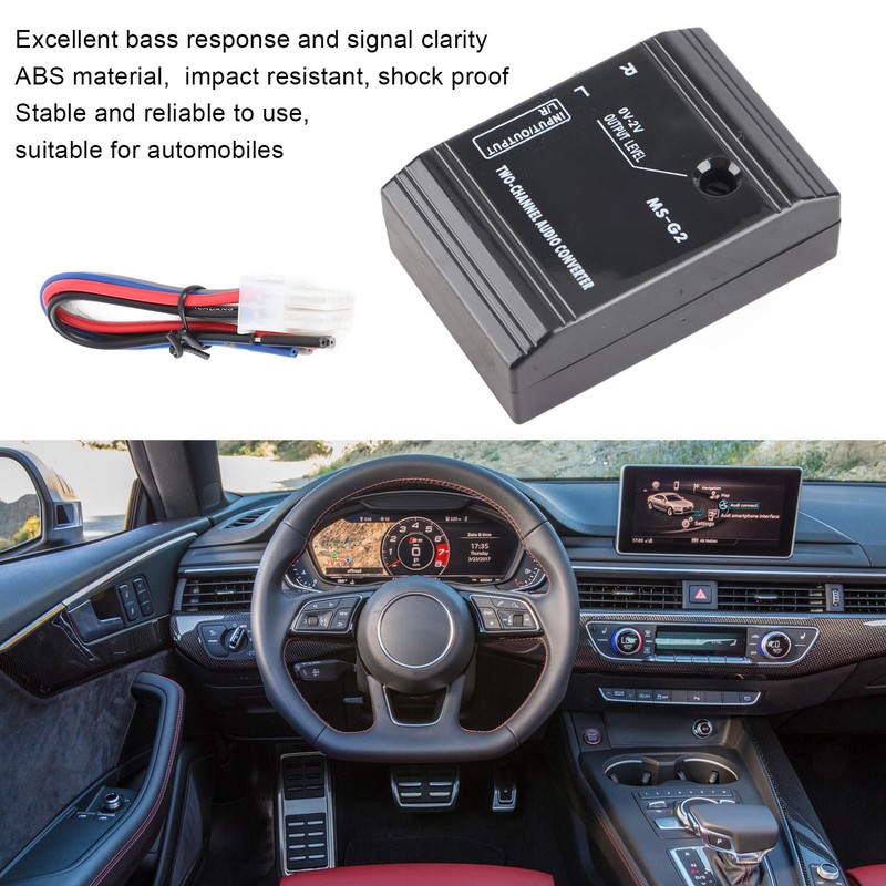 Car Audio Converter High Frequency to Low Frequency 2 Channel