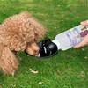 22Feels Personalisierte Hundetrinkflasche Gassi Frauen Geschenk Frauchen Hunde Wasserspender Unterwegs