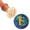 SWANGSA Initial Alphabet E Wax Seal Stamp Kit, Classic Retro