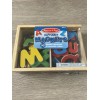 Melissa & Doug 52 Wooden Alphabet Magnets in a Box
