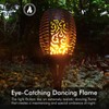 Solar Tiki Torch 43" (Super Large Size) with Flickering Flame,