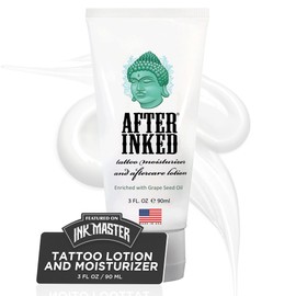 After Inked VEGAN Tattoo Aftercare Lotion Cream, 90ml