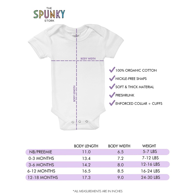 The Spunky Stork Baby Boy Girl Chickpea Garbanzo Bean Hummus