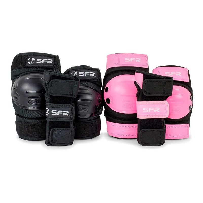 SFR Unisex, Youth Youth Ramp Triple Pad Set Knee Pads,