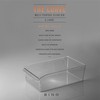 BINO | Plastic Storage Bins, X-Large | THE CURVE COLLECTION